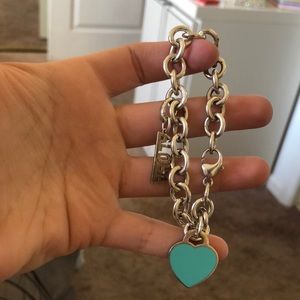 REAL Tiffany&Co Bracelet wit charm!